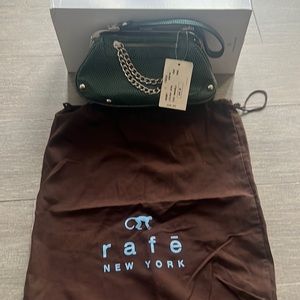 Rafe turquoise bag clutch with chains